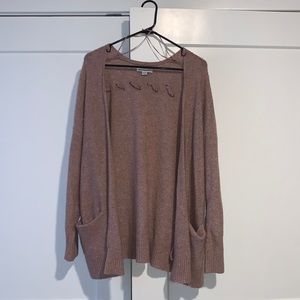 Mauve cardigan